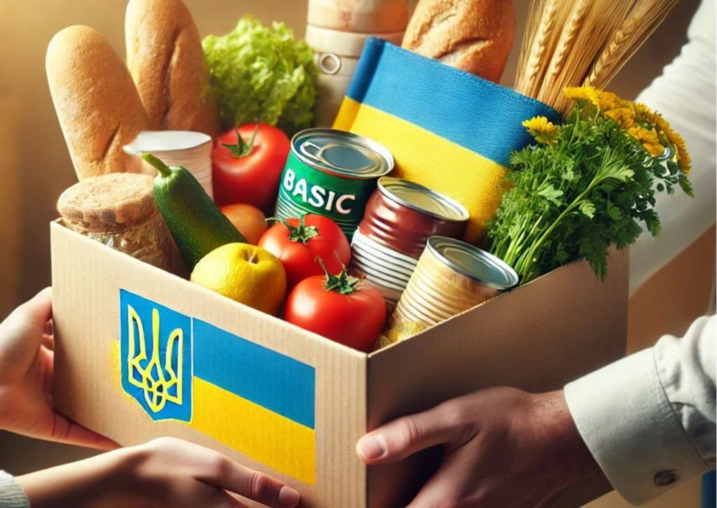 Продуктові набори для краматорських родин у Києві