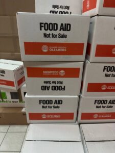 Видача гуманітарної допомоги кожного вівторка та четверга