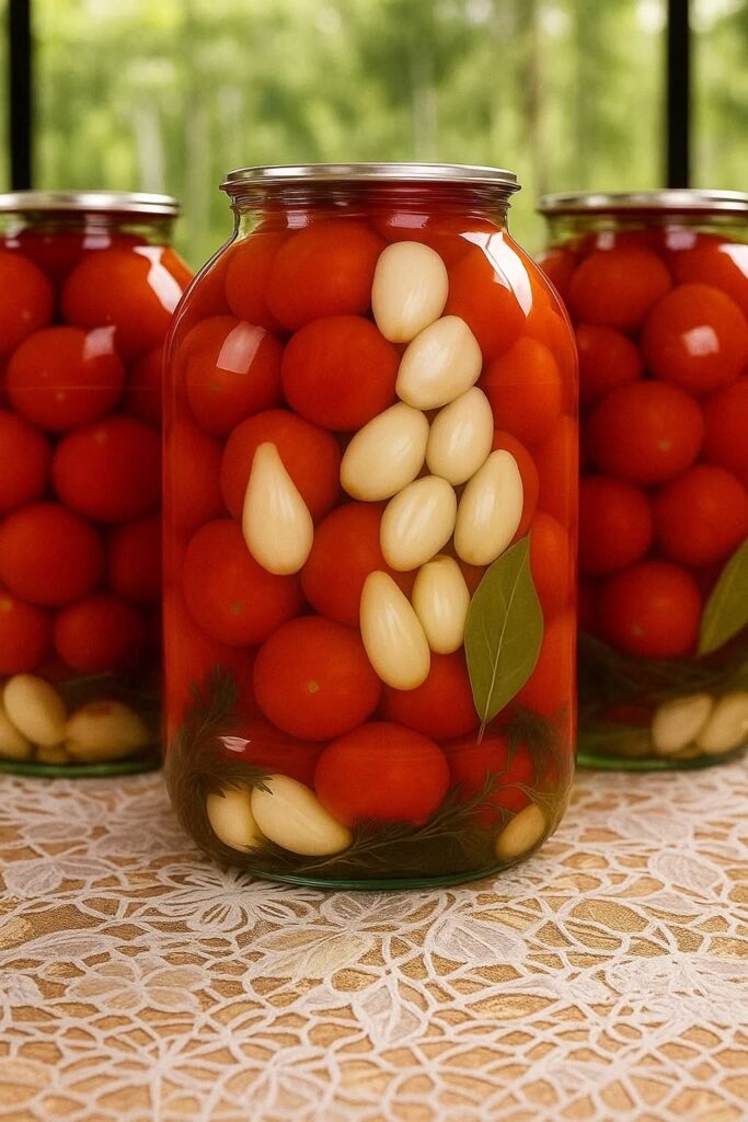 Томати “Солодкі поцілунки”: ідеальна заготівля на зиму. Рецепт 