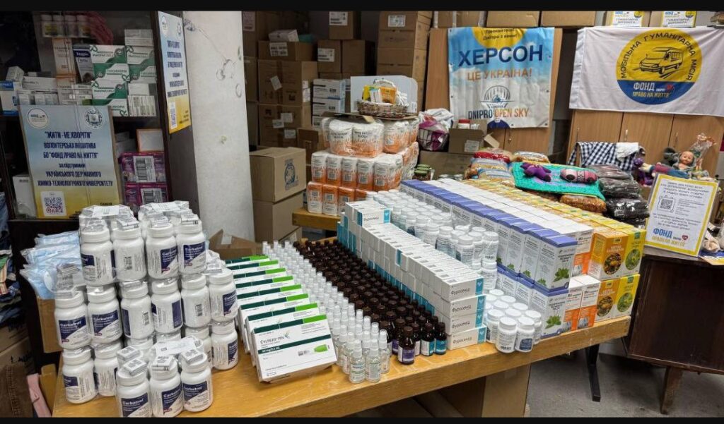 Безкоштовні ліки для ВПО в Дніпрі