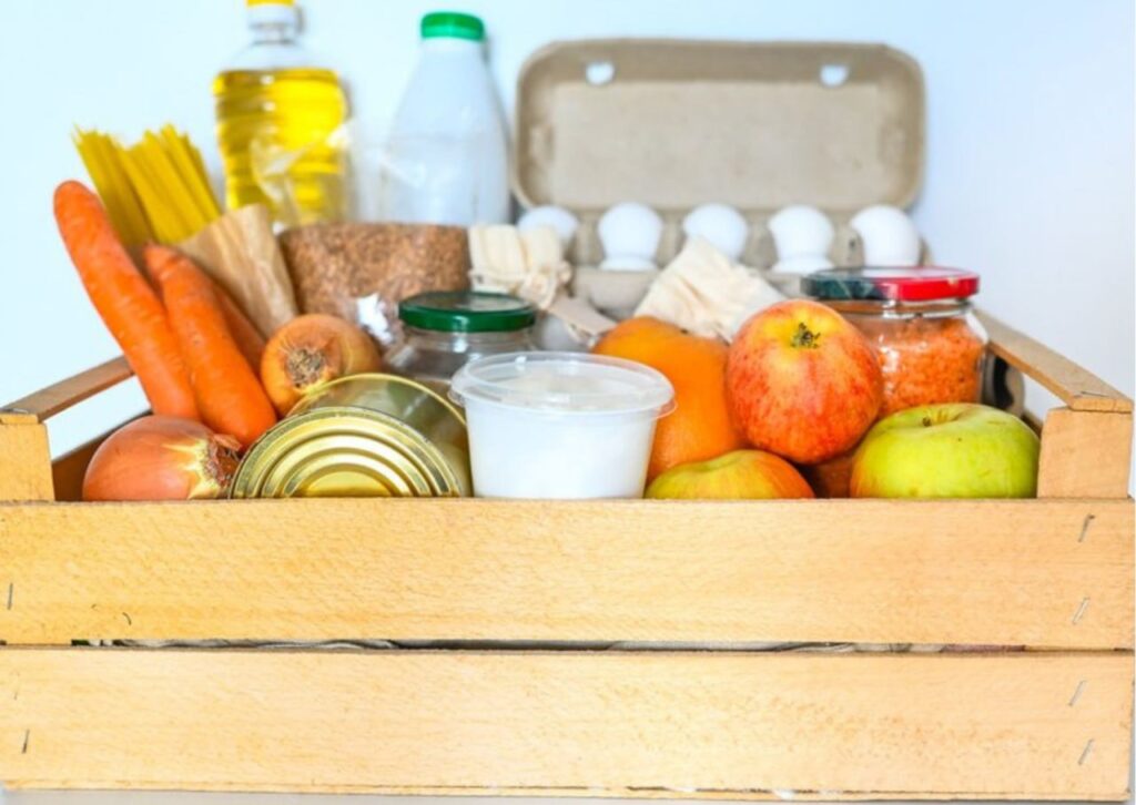 Продуктова допомога для ВПО з Донеччини на Київщині