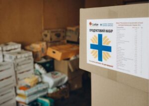 Гуманітарна та грошова допомога для ВПО від Карітас